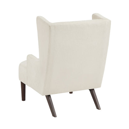 Alden Chenille Accent Chair in Beige