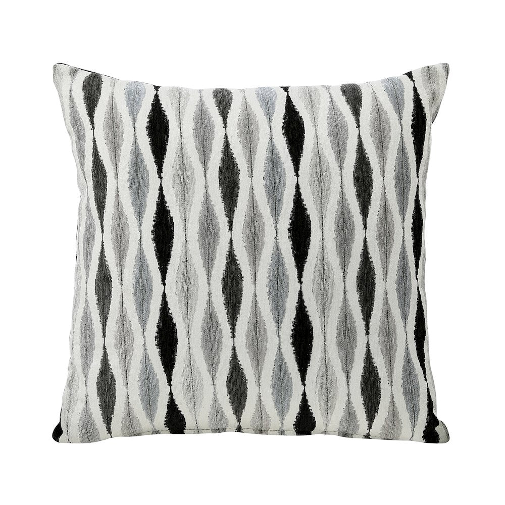 Chelsea Chenille 3pc Set: Sofa, Loveseat, Chair in Dark Gray