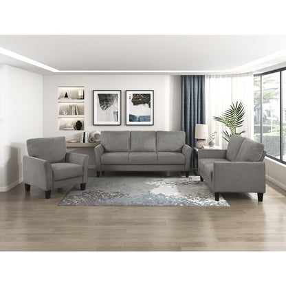 Aliana Textured Sofa in Chocolate