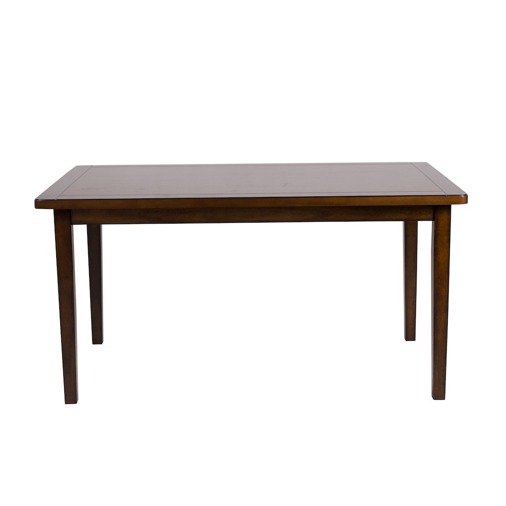 Delmar Asian Hardwood 6-Piece Pack Dinette Set in Espresso