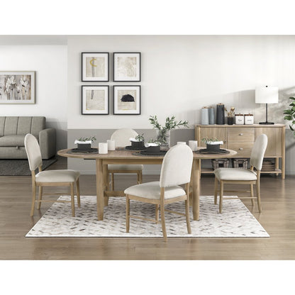 Myrna Asian Hardwood Dining Room Server in Natural