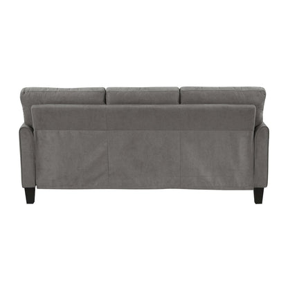 Aliana Textured Sofa in Chocolate