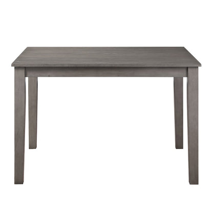 Lovell Oak Veneeer Dining Room Table and Chairs (set of 5) in Brown
