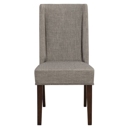 Kavanaugh Wood Dining Room Side Chair, set of 2 in Gray