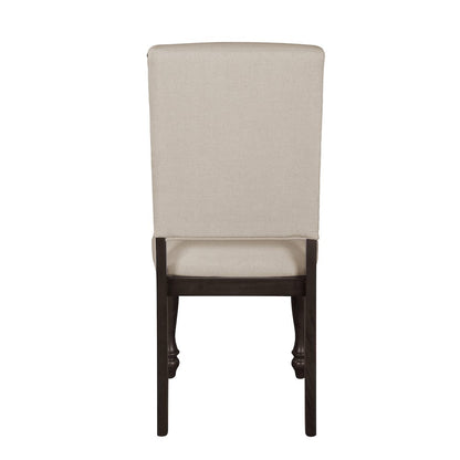 Begonia Wood Dining Room Side Chair, set of 2 in Beige