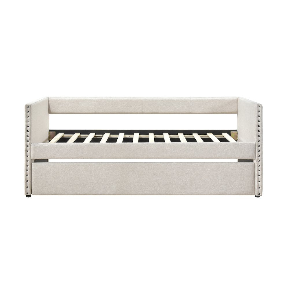 Boynton Textured Daybed in Beige