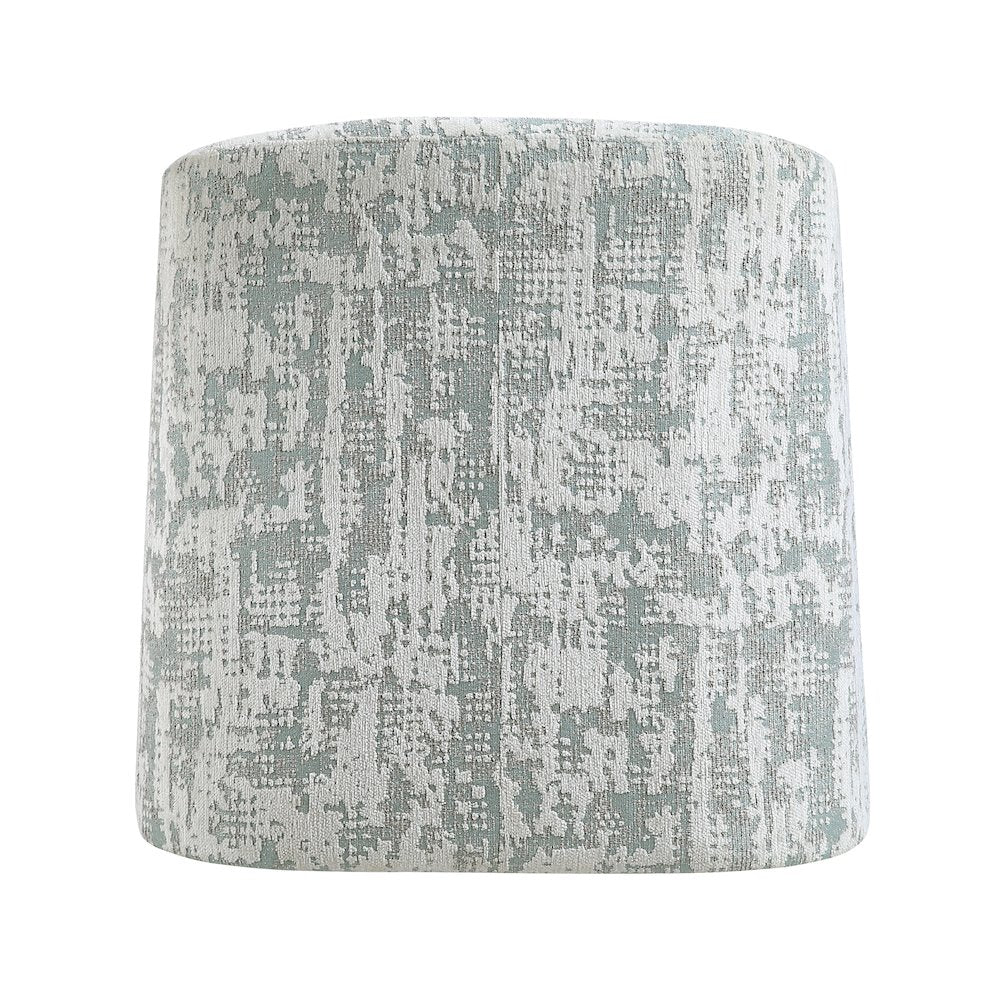 Dalton Jacquard Swivel Chair in Green