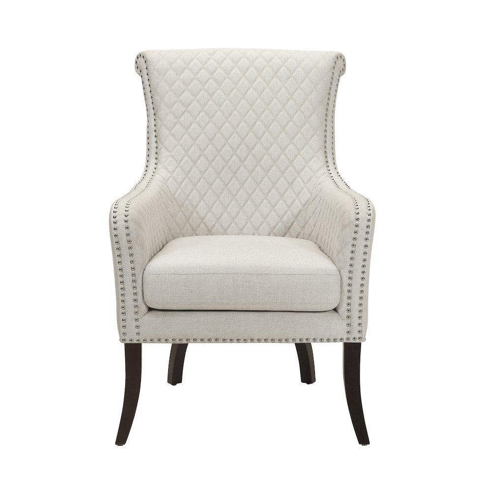 Avalon Textured Accent Chair in Beige