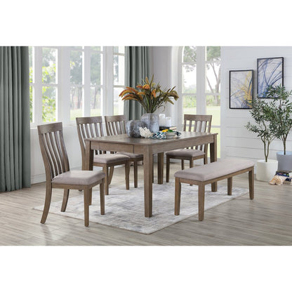 Armhurst Textured Dining Room Side Chair, set of 2 in Gray