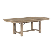 Aberdeen Wood Dining Room Table in Distressed light oak