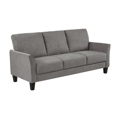 Aliana Textured Sofa in Chocolate