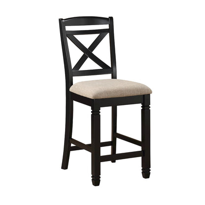 Baywater Wood Counter Height Dining Chair, set of 2 in Beige