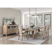 Aberdeen Acacia Veneer Dining Room Server in Distressed light oak
