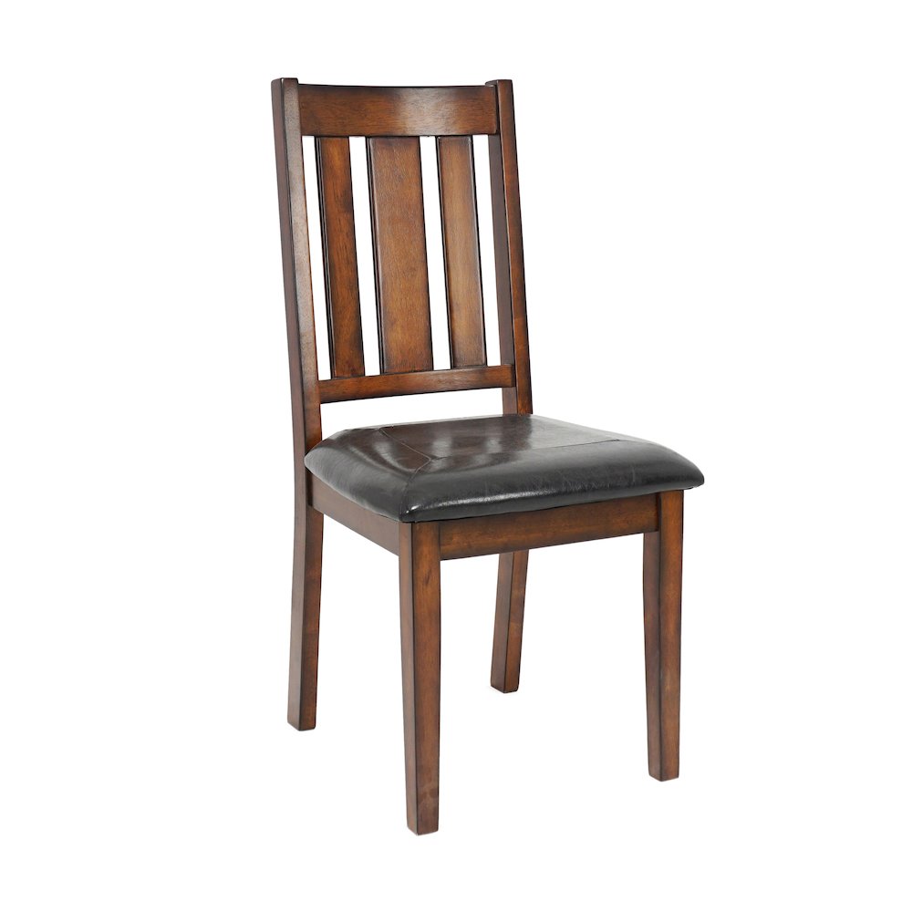 Delmar Asian Hardwood 6-Piece Pack Dinette Set in Espresso