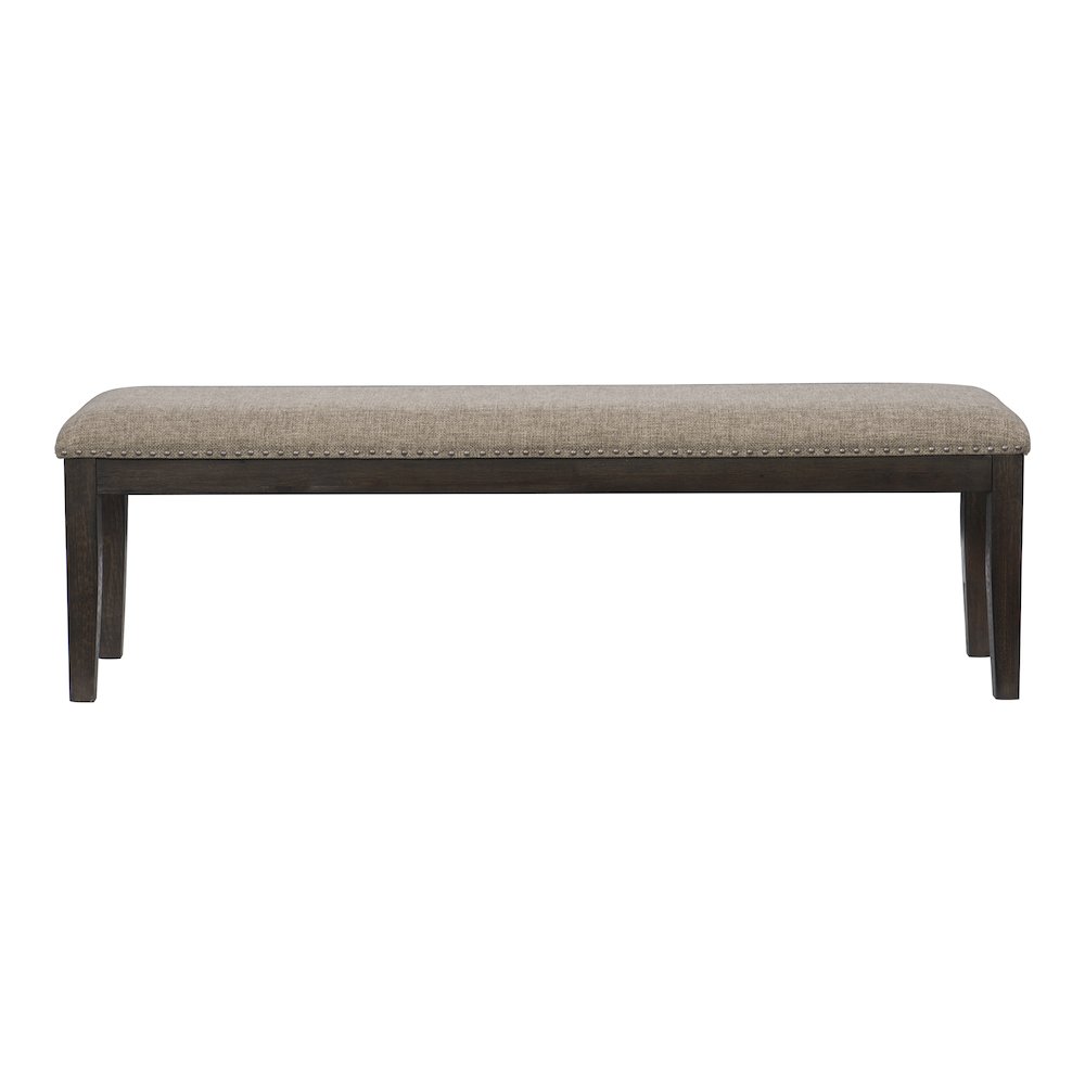 Southlake Textured Dining Room Bench in Brown