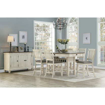 Granby Textured Counter Height Dining Chair, set of 2 in Gray