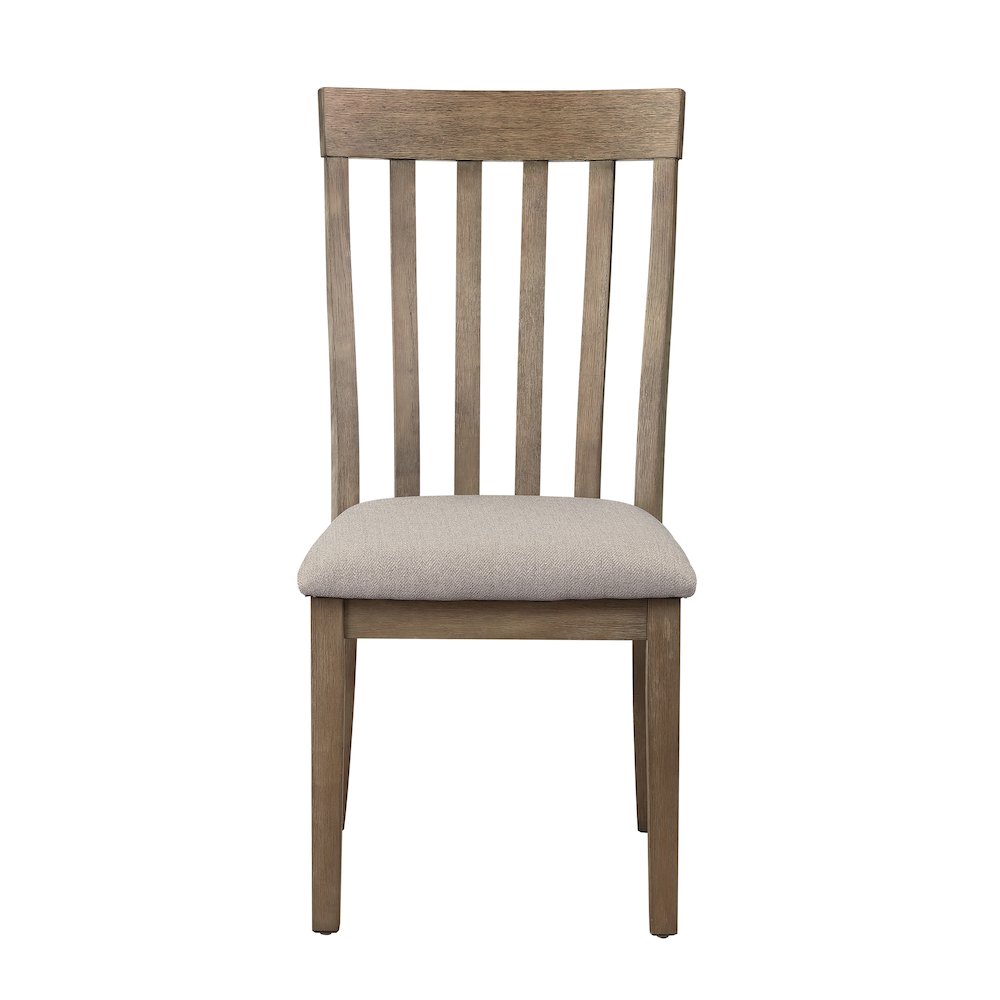 Armhurst Textured Dining Room Side Chair, set of 2 in Gray