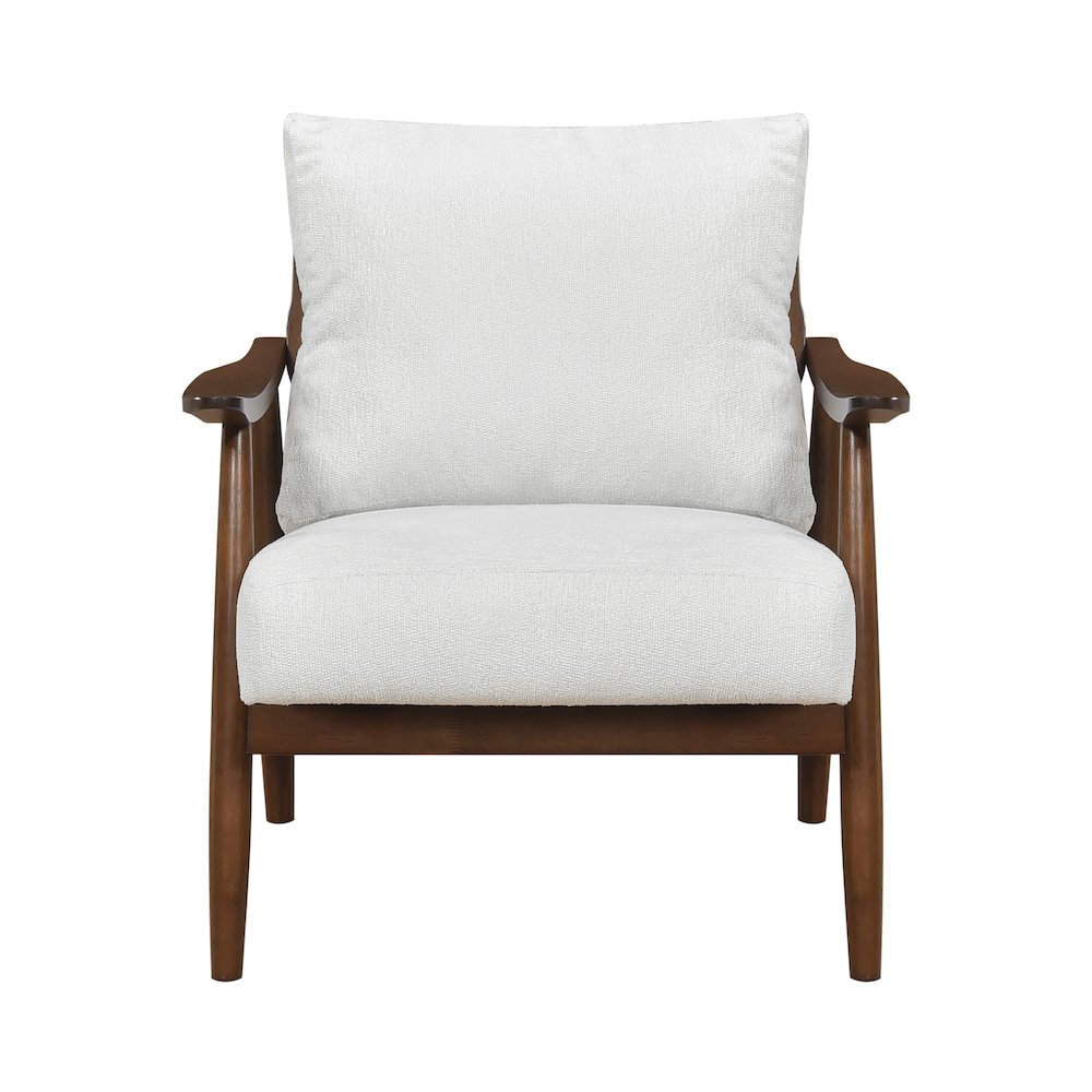 Barton Textured Accent Chair in Off-White
