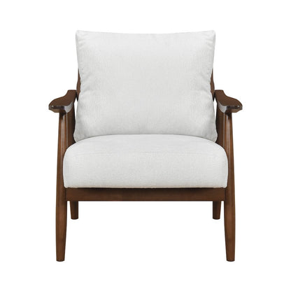 Barton Textured Accent Chair in Off-White