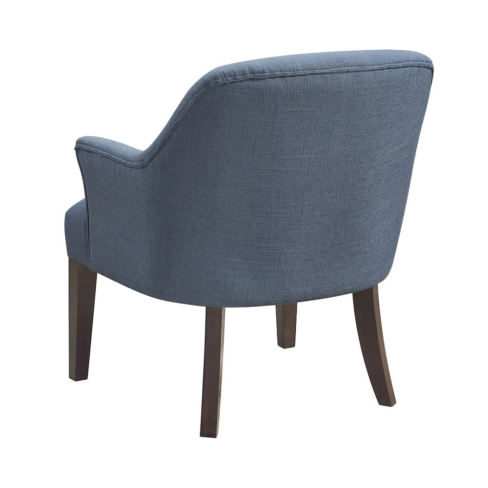 Rebecca Textured Accent Chair in Blue
