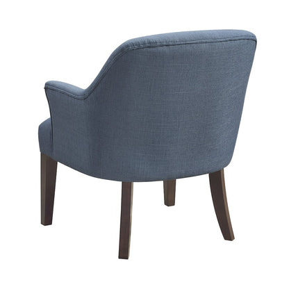 Rebecca Textured Accent Chair in Blue
