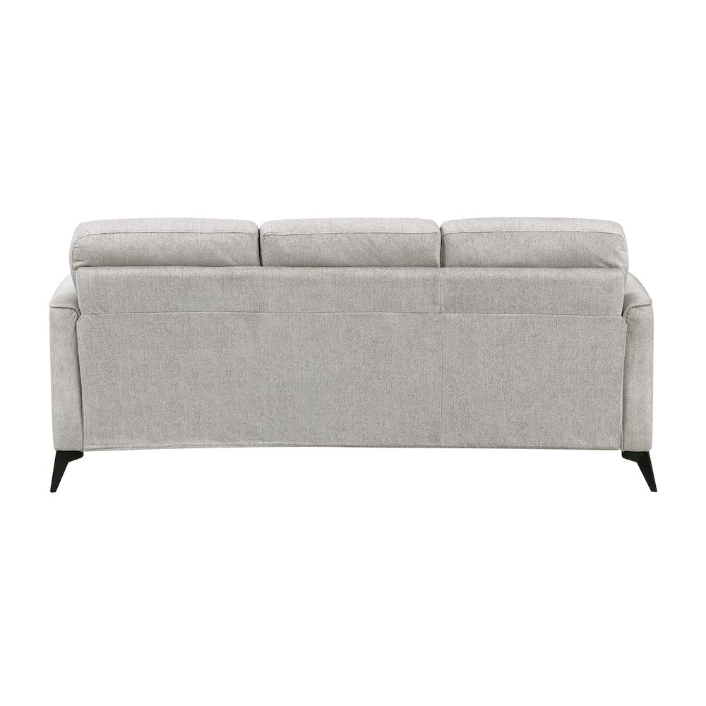 Tellot Microfiber Sofa in Tan