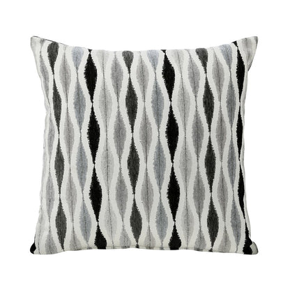 Chelsea Chenille 2pc Set: Sofa, Loveseat in Dark Gray