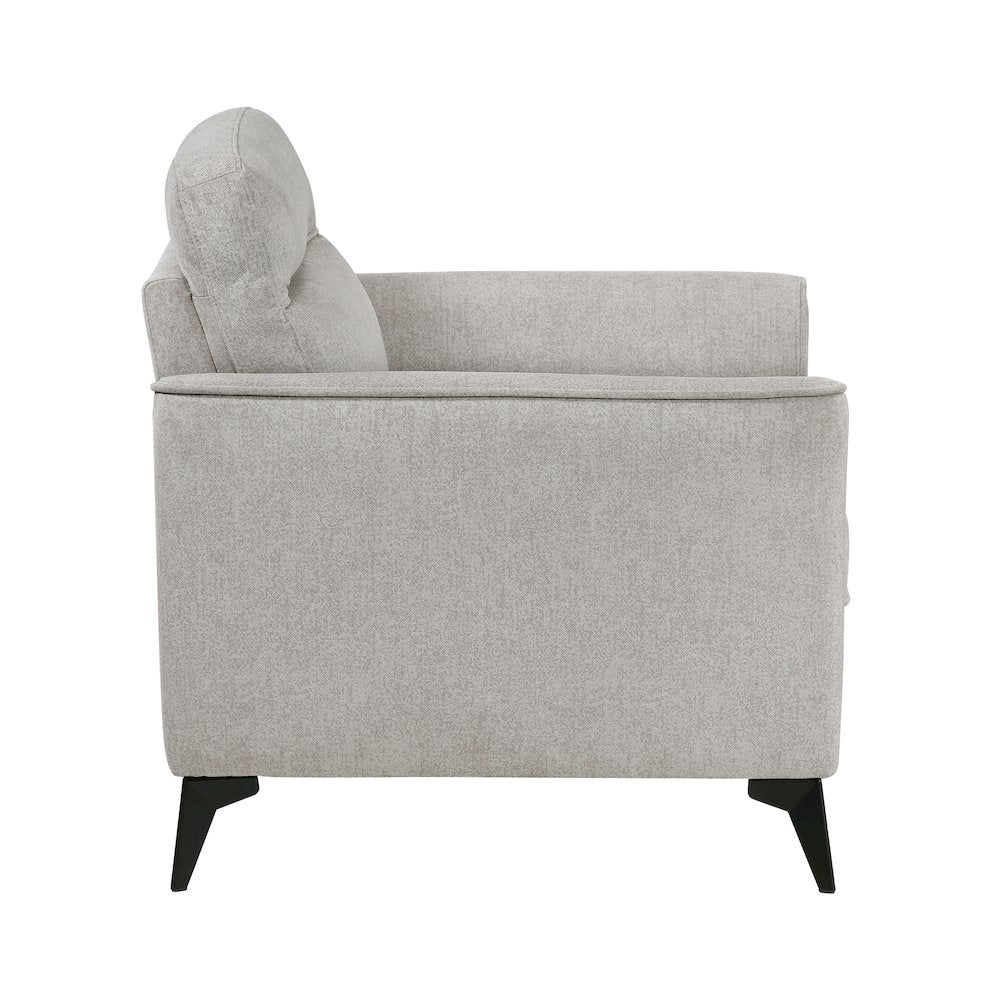 Tellot Microfiber Chair in Tan