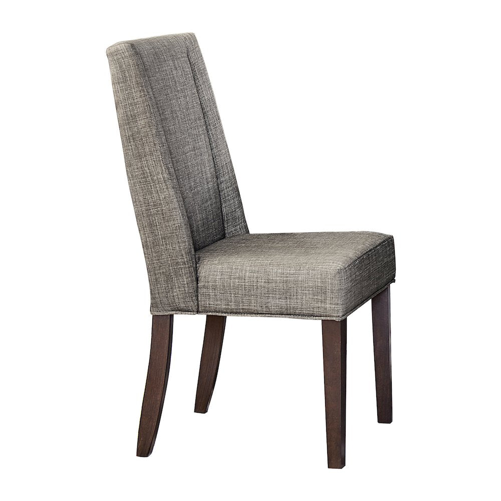 Kavanaugh Wood Dining Room Side Chair, set of 2 in Gray