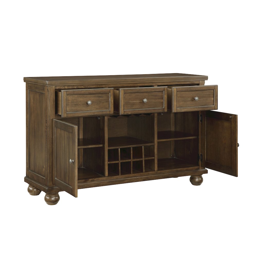 Tigard Acacia Veneer Dining Room Server in Cherry
