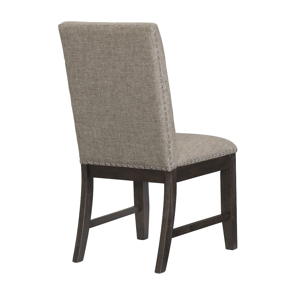 Southlake Textured Dining Room Side Chair, set of 2 in Brown