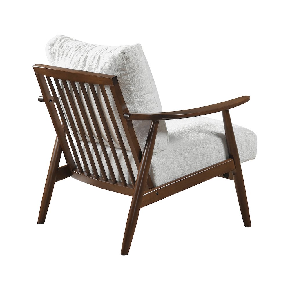 Barton Textured Accent Chair in Off-White