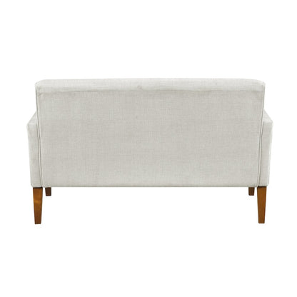 Belfort Chenille Love Seat in Beige