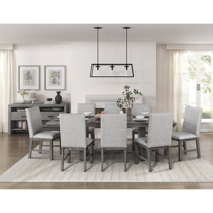 Gresham Textured Dining Room Side Chair, set of 2 in Beige
