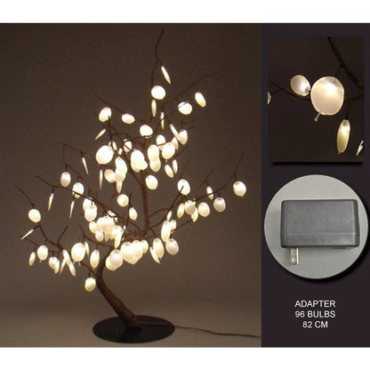 Silver Dollar Bonsai Tree - 96 LED