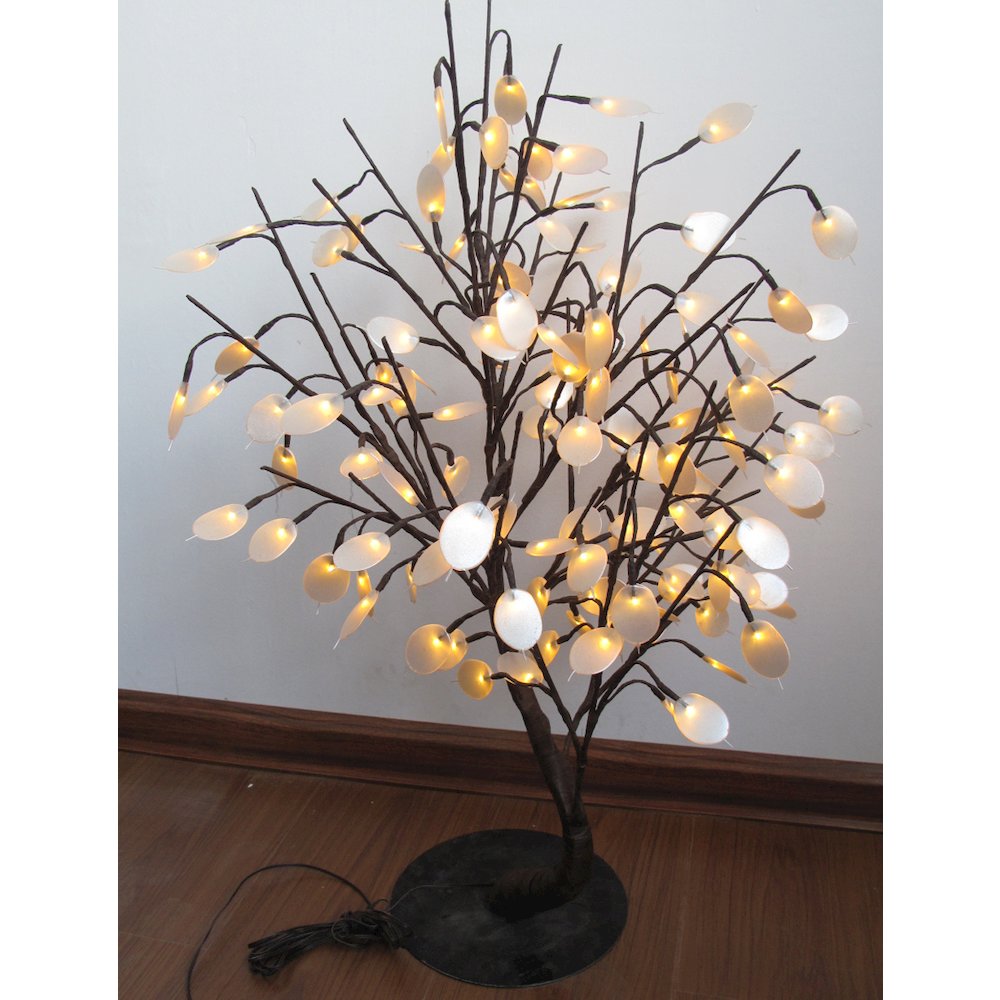Silver Dollar Bonsai Tree - 96 LED