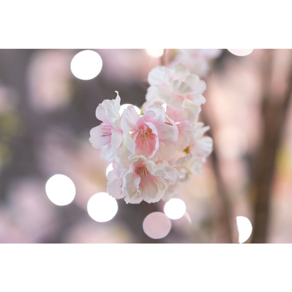 Medium Pink Cherry Blossom Tree with 84 Warm White LED