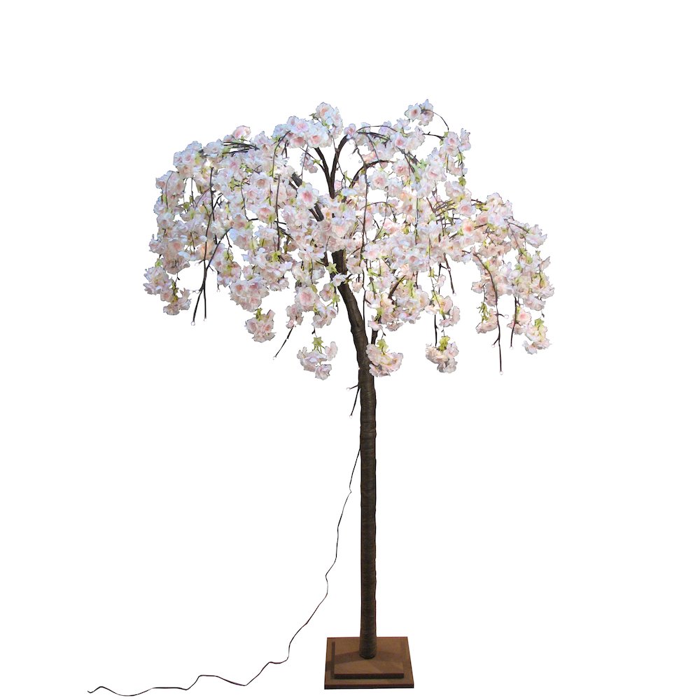 Medium Pink Cherry Blossom Tree with 84 Warm White LED