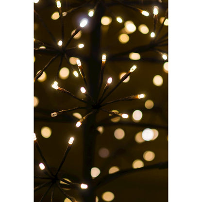 Brown Tree with 380 Warm White Sparkling LED