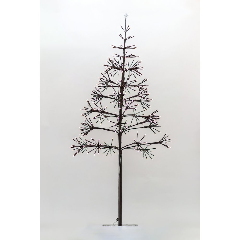 Brown Tree with 380 Warm White Sparkling LED