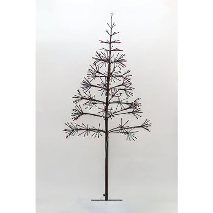 Brown Tree with 380 Warm White Sparkling LED