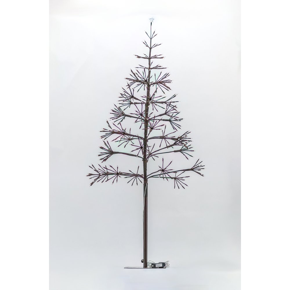 Brown Tree with 380 Warm White Sparkling LED