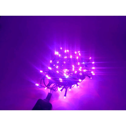 Multi-Function Timed String Lights - 100 RGB LEDs with Remote