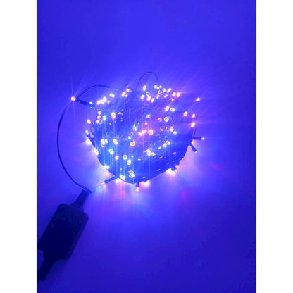 Multi-Function Timed String Lights - 200 RGB LEDs with Remote
