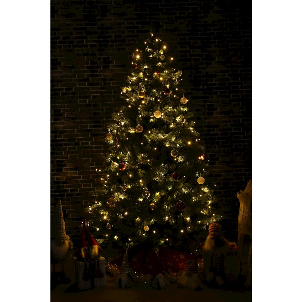Multi-Function Timed String Lights - 200 RGB LEDs with Remote