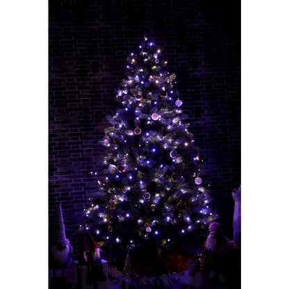 Multi-Function Timed String Lights - 200 RGB LEDs with Remote