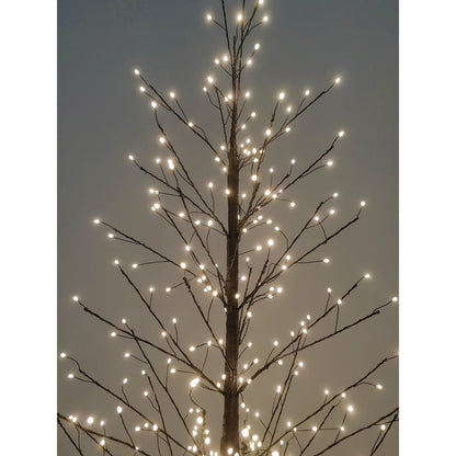 47in Black Birch Tree with 349 LED Lights Indoor Use Only