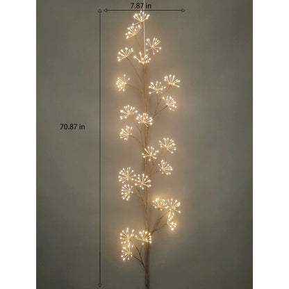 70in LED Cluster Branch Indoor Christmas Decor Plug In Operated