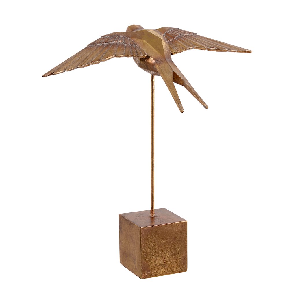 Resin Swallow Statue Home Tabletop Decor