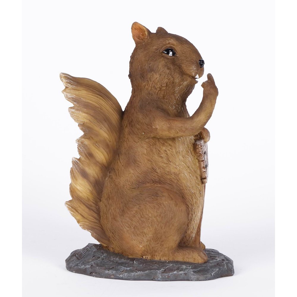 Squirrel Holding Go Away Sign (Hi-Line Exclusive)